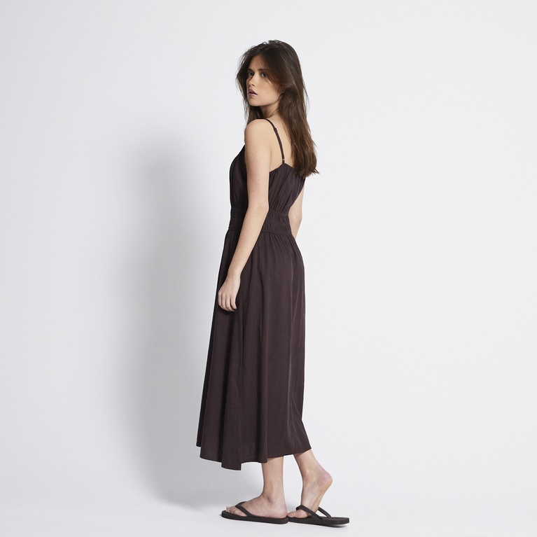 Linen-blend dress "Lillian"